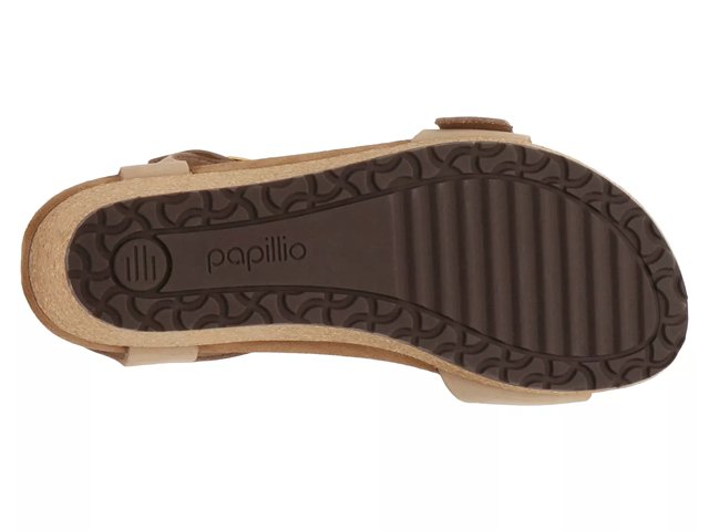 Wedge birkenstock style sandals discount