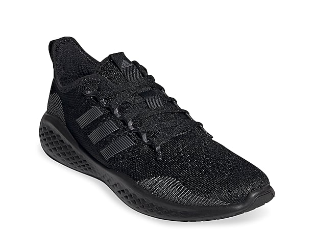ADIDAS CLOUDFOAM Black & Gray High Top LVL 029002 Sneakers Size 8 W / 6.5 M