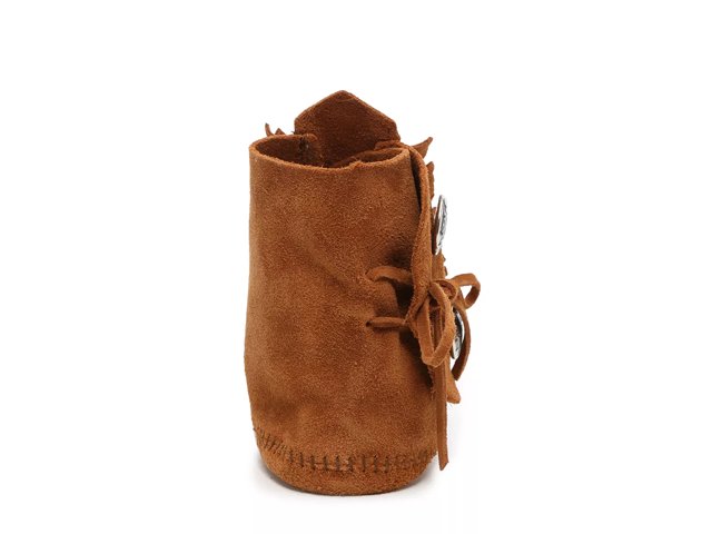 Minnetonka Two Button Softsole Bootie Slipper
