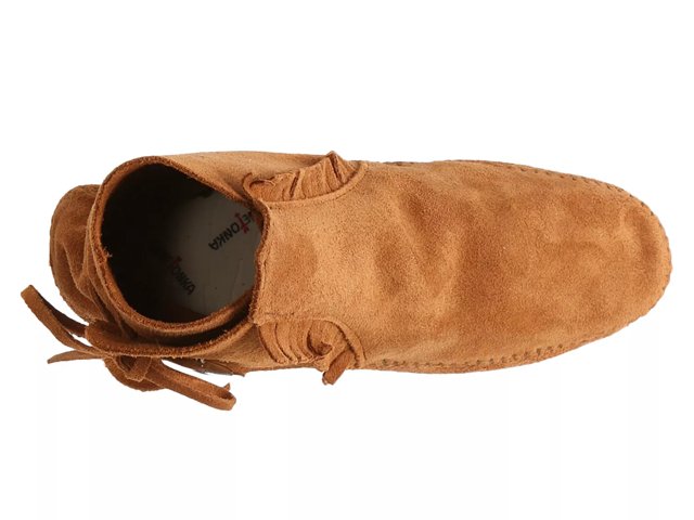 Minnetonka Two Button Softsole Bootie Slipper