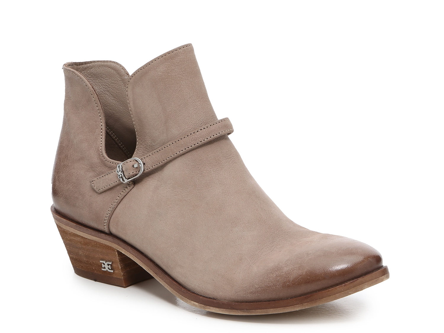 beige booties dsw