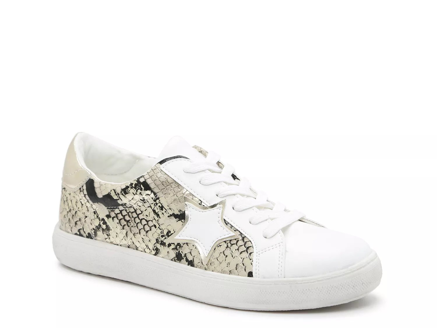 Steve madden store snake tennis shoes