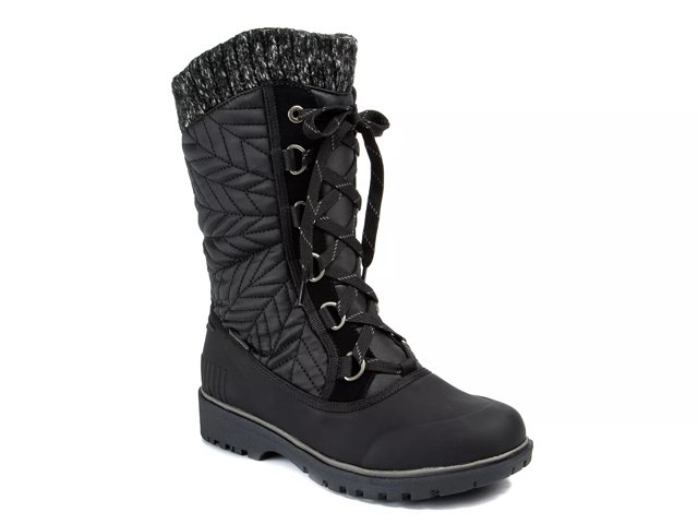 Baretraps Women s Stark Waterproof Thermal Block Heel Snow Boots