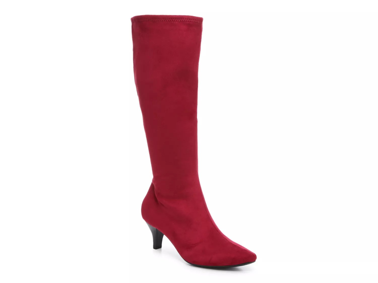 dsw burgundy booties