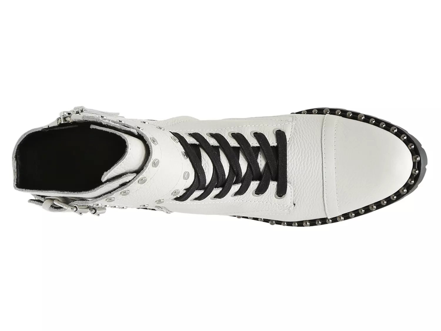 sam edelman jennifer combat boot white