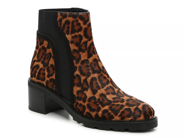 Leopard print booties dsw online
