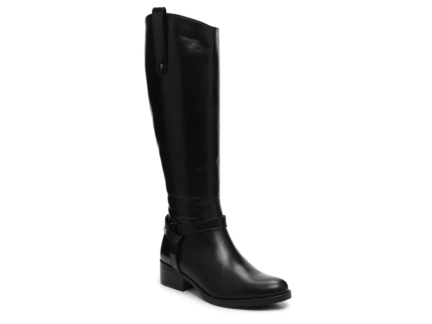 dsw leather thigh high boots