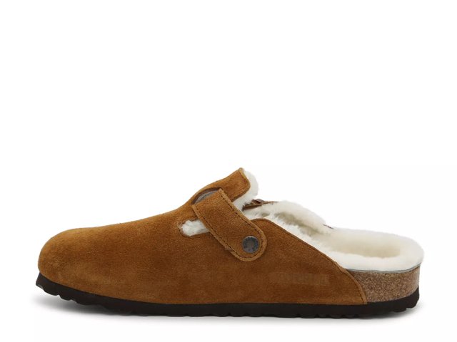 Boston Shearling Suede Leather Mink