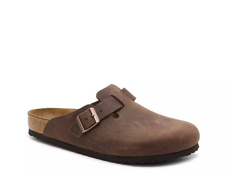 Birkenstock Boston - Oiled Leather (Unisex) Clog Shoes Tobacco Oiled Leather : EU 42 (US Men's 9-9.5 - Women's 11-11.5) Regular