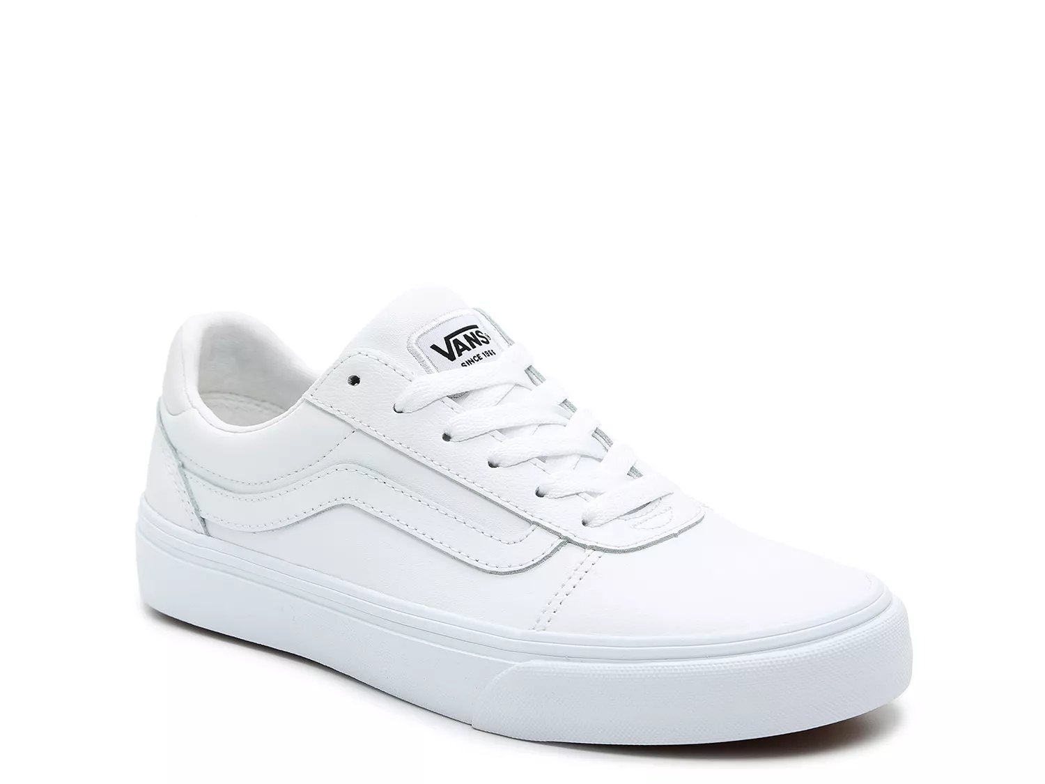 dsw vans white