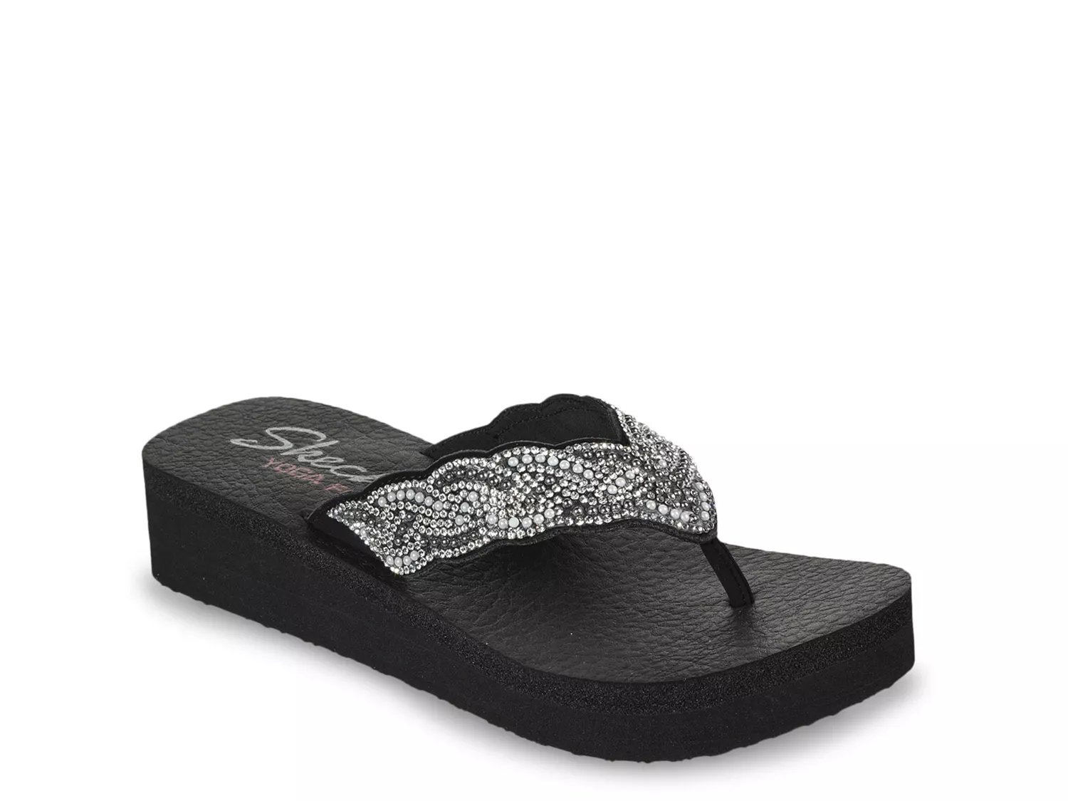 dsw womens skechers sandals