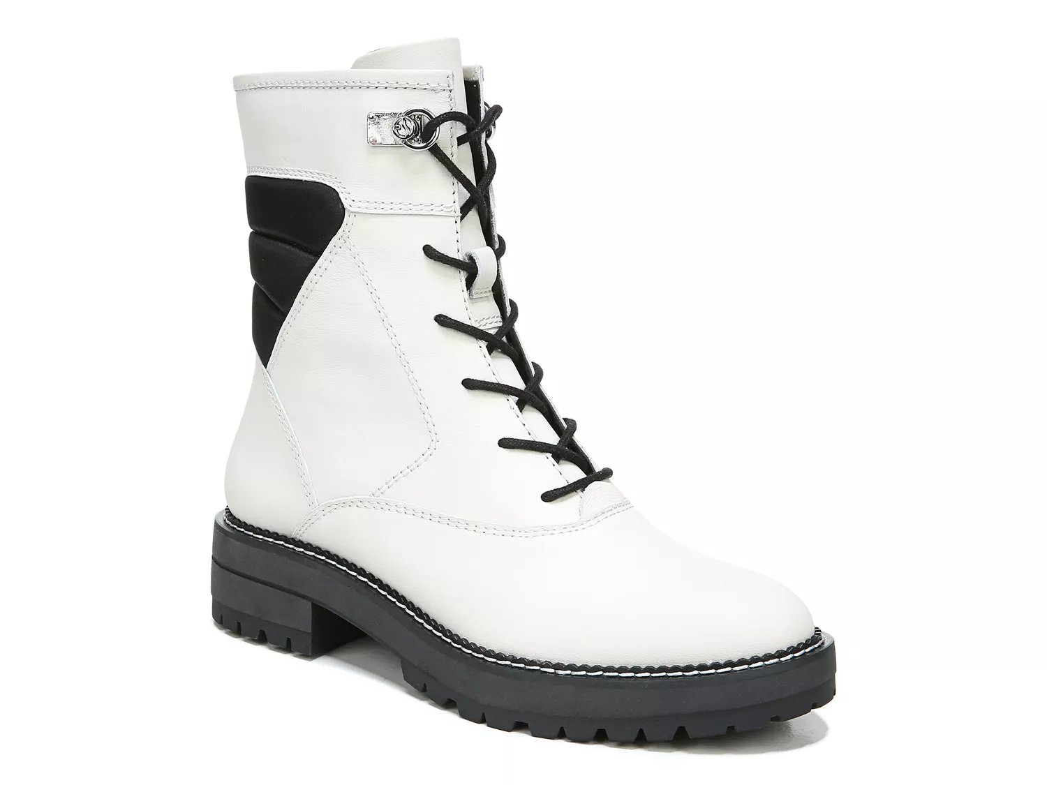 dsw white booties