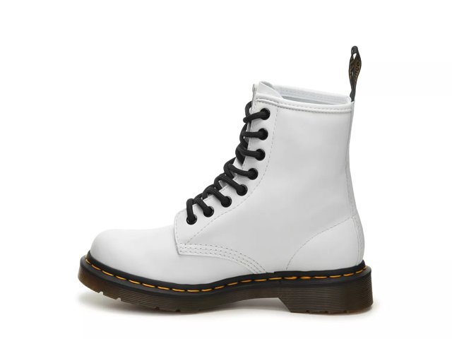 Dr martens top womens boots white