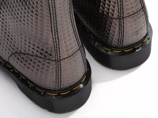Pewter dr martens boots top