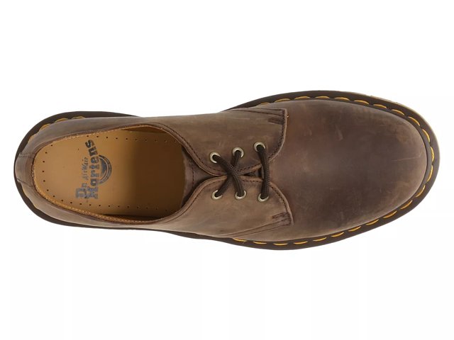 1461 Crazy Horse Leather Oxford Shoes in Brown