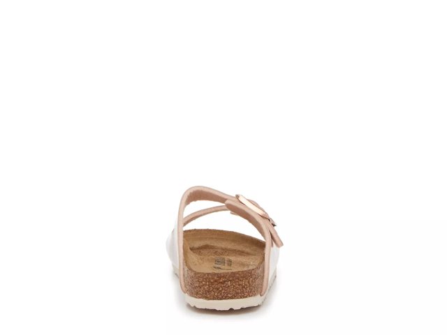 Rose gold birkenstock kids top