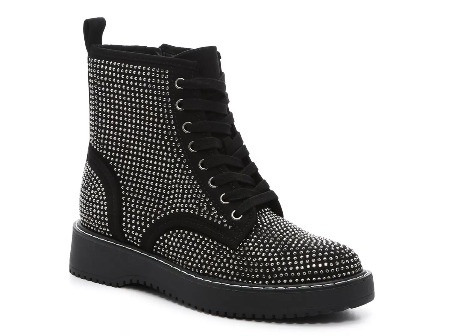 madden girl kurrt lace up booties