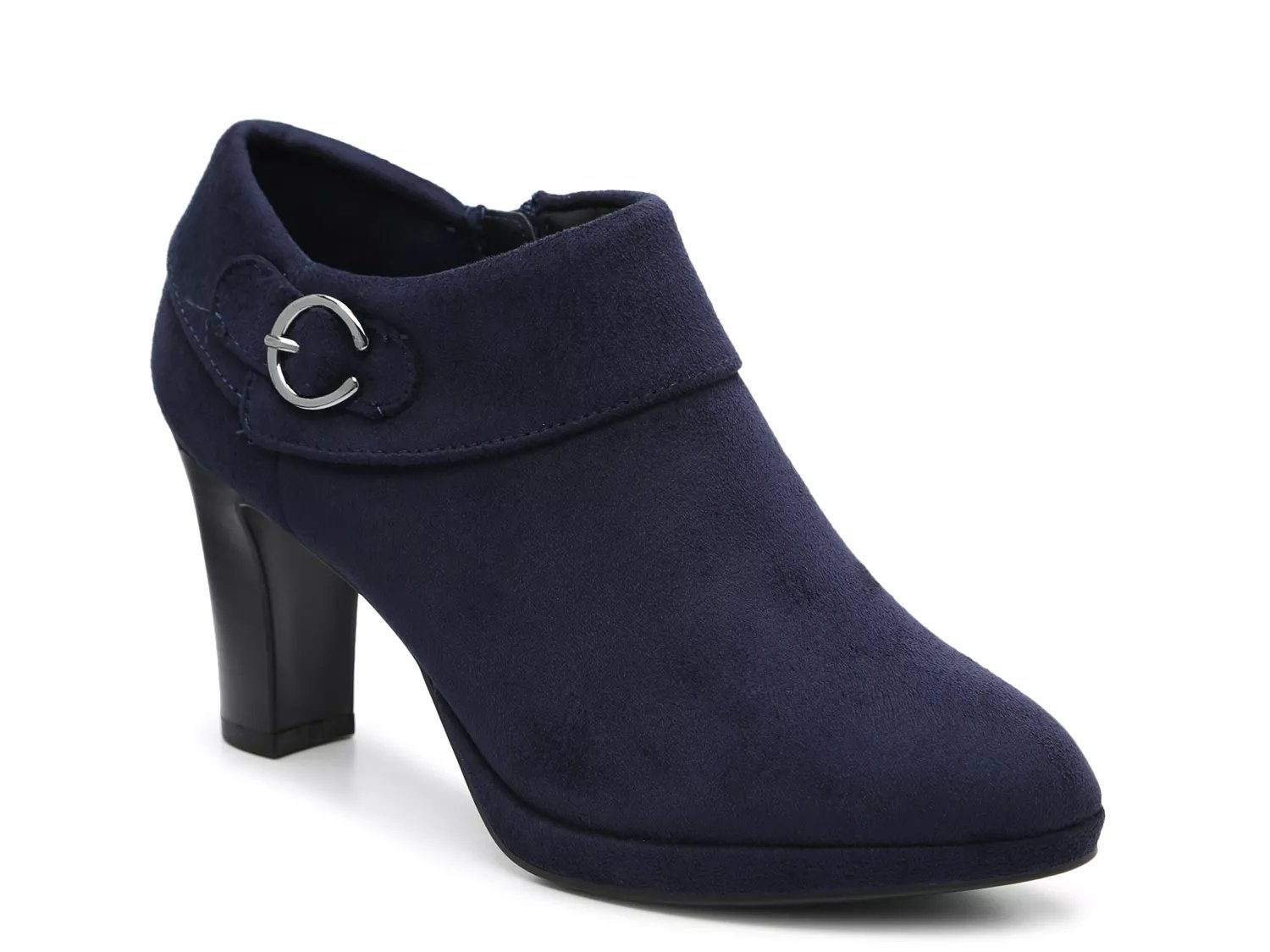 blue booties dsw