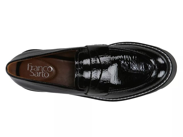 Franco sarto suede loafers with keeper top