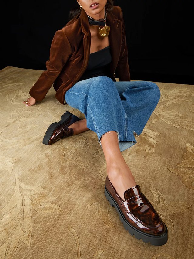 Franco sarto suede loafers with keeper deals