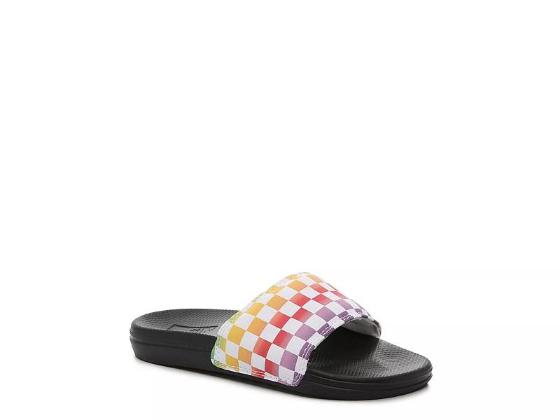 Vans discount slides womens