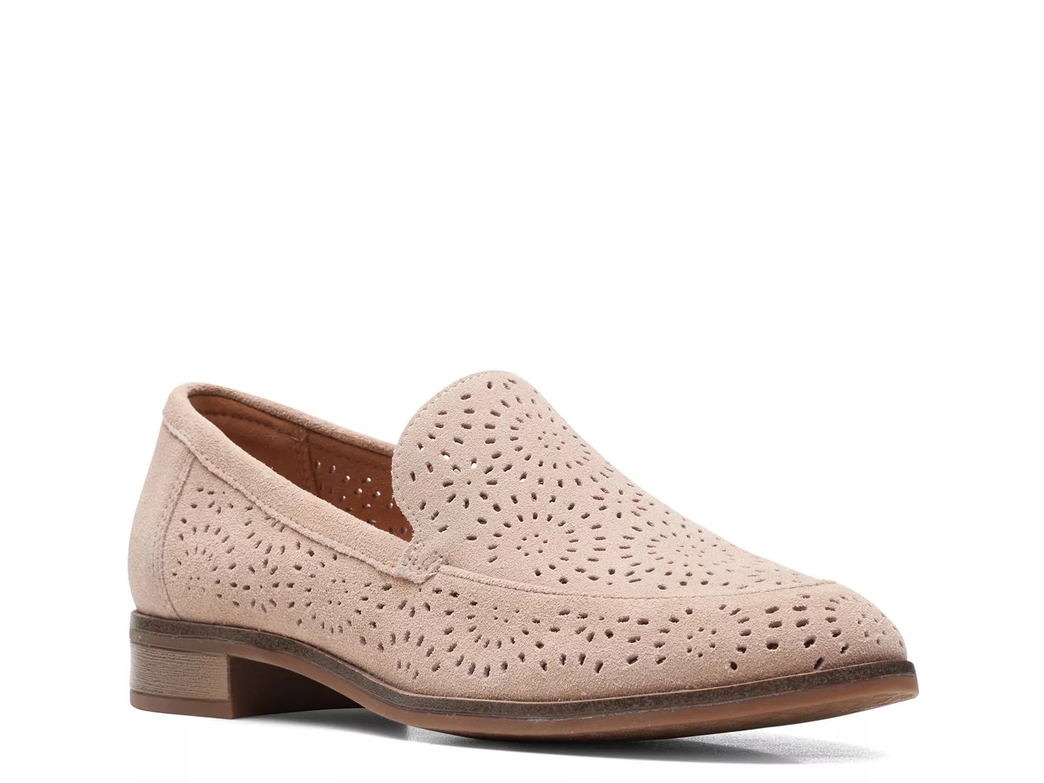 dsw clarks loafers