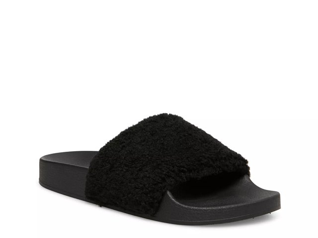 Dsw on sale fur slides