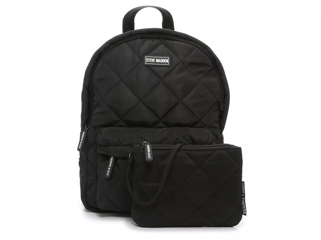 Black backpack steve madden hotsell