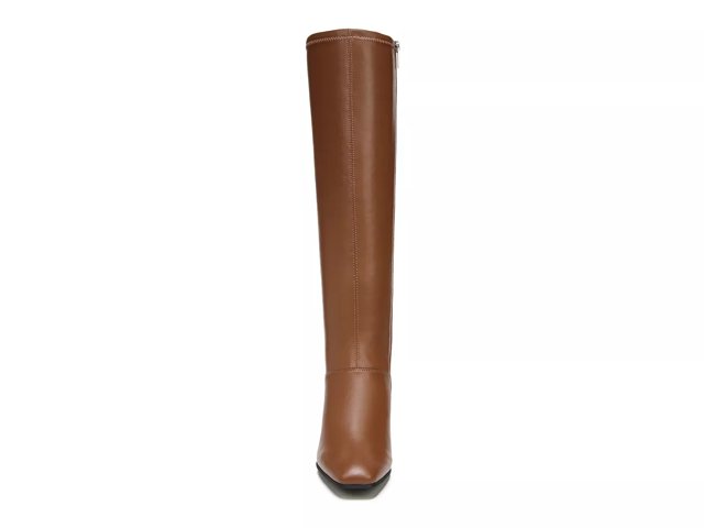 Wide calf brown boots cheap uk