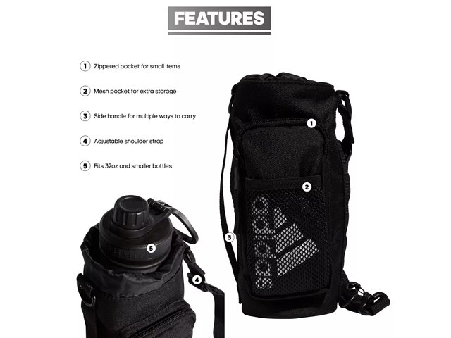 Crossbody Water Bottle Sling Bag