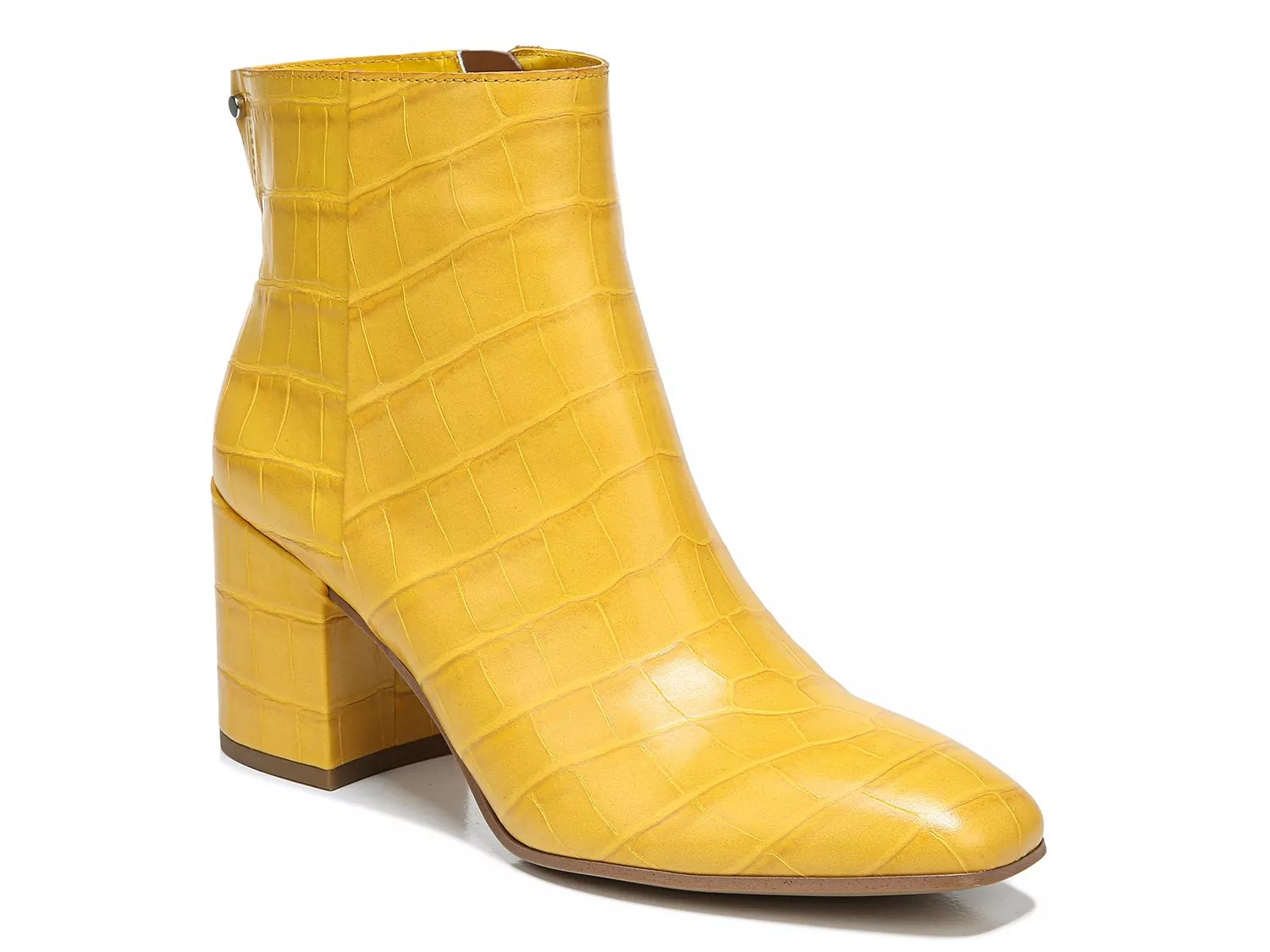 yellow and white dress shoes