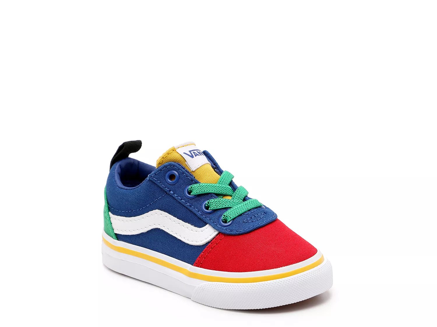 dsw rainbow vans