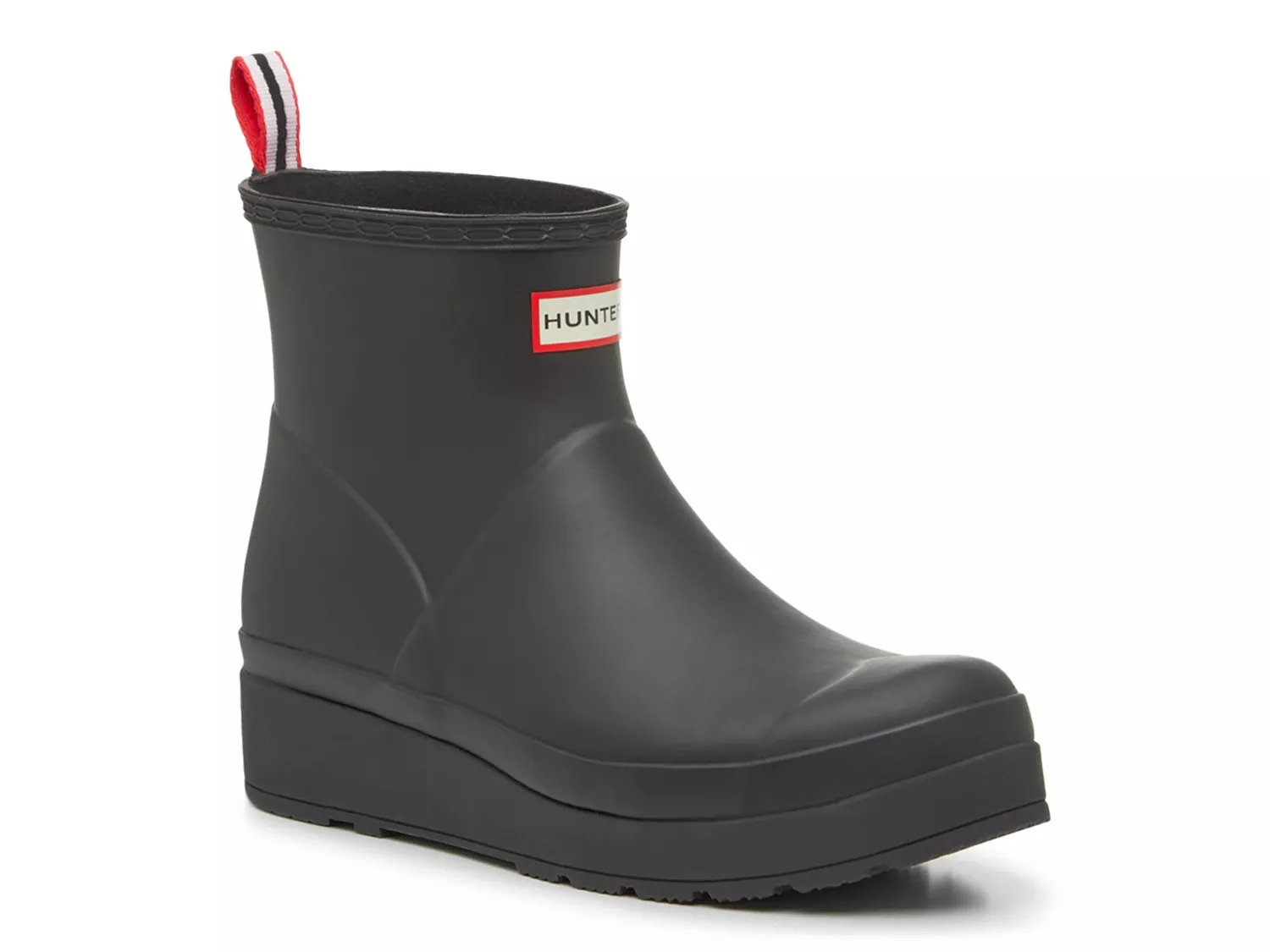 ブーツその他 HUNTER WOMEN Original Buckle Short Rain Boots Black WFS2389R Amazon.com | Hunter Women's Original Short Black 1 Boot 5 M