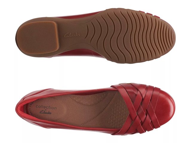 clarks sara clover flats