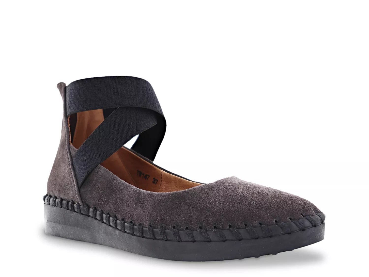 dsw ankle strap flats