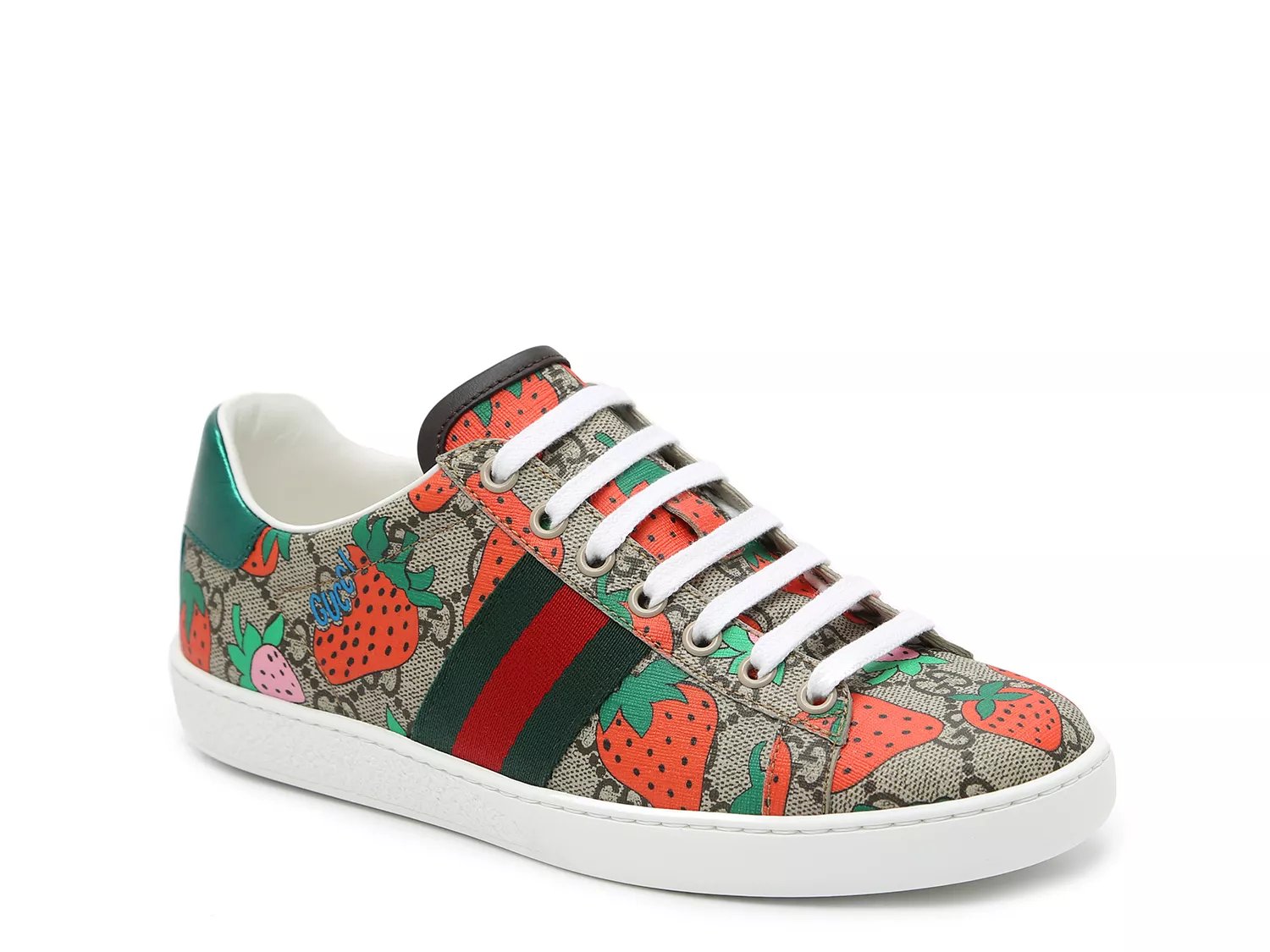 gucci sneaker strawberry