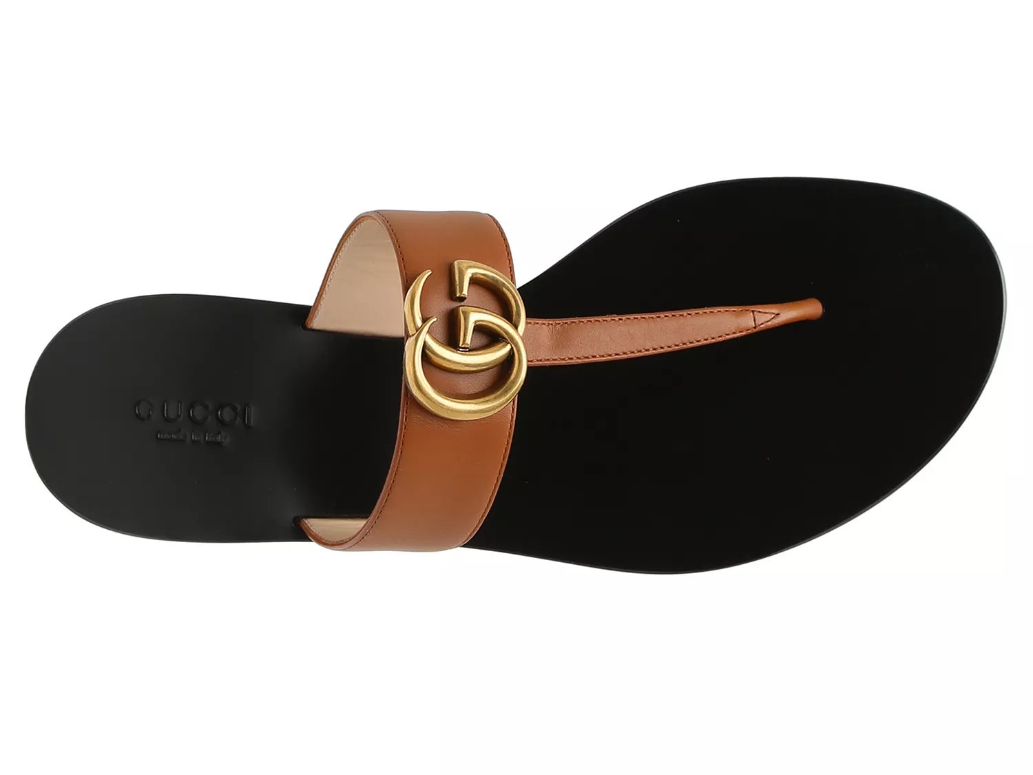 gucci marmont flip flops