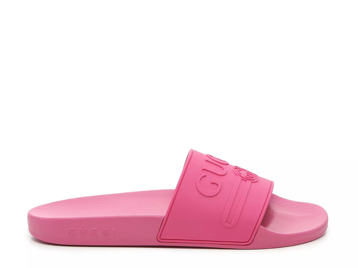 gucci hot pink slides