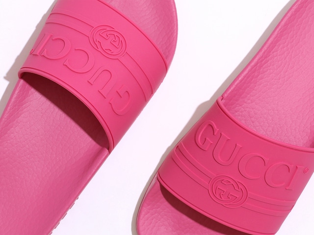 Gucci Pursuit Slide Sandal - Women's - Free Shipping | DSW