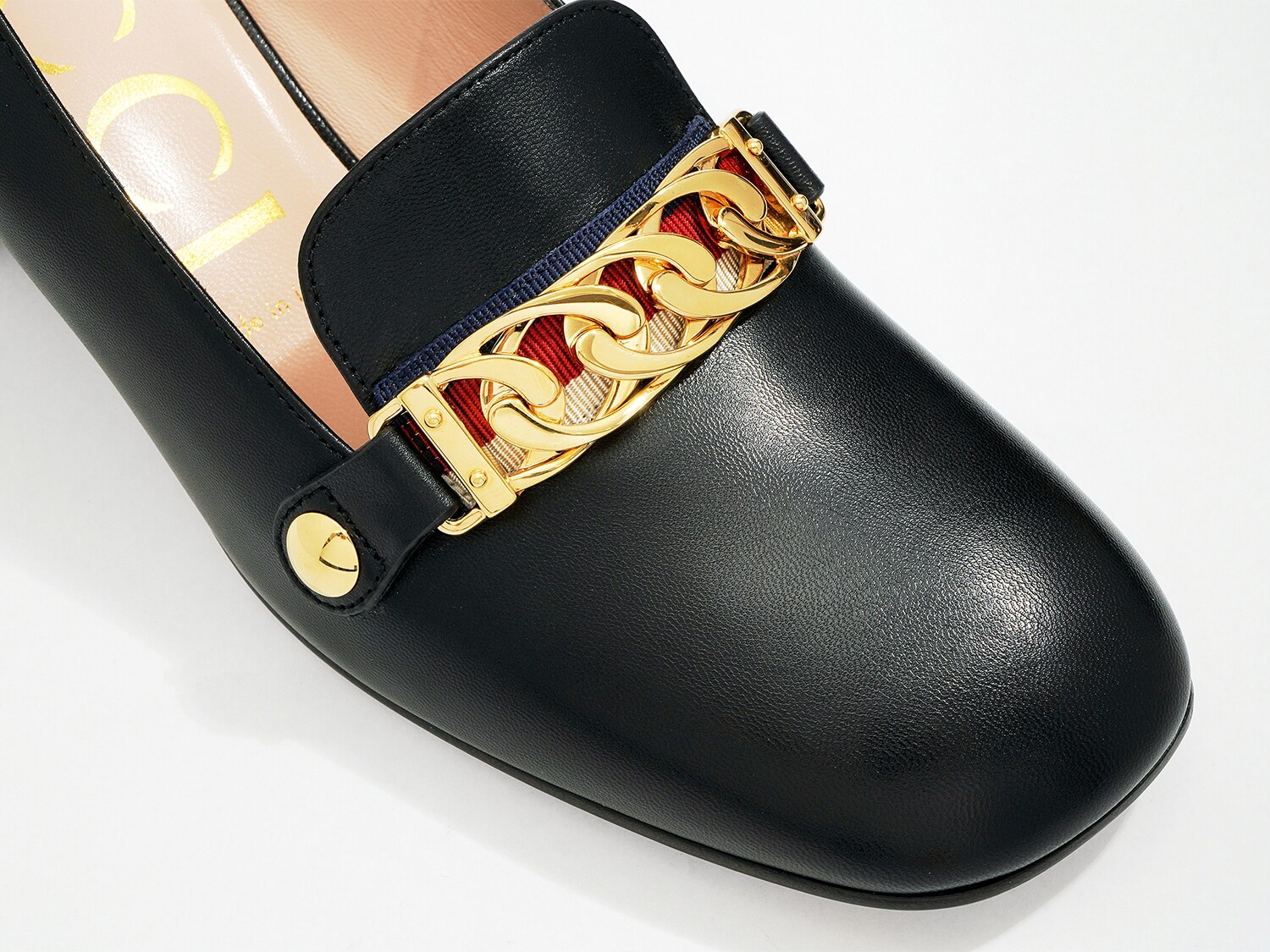 gucci sylvie loafer pump