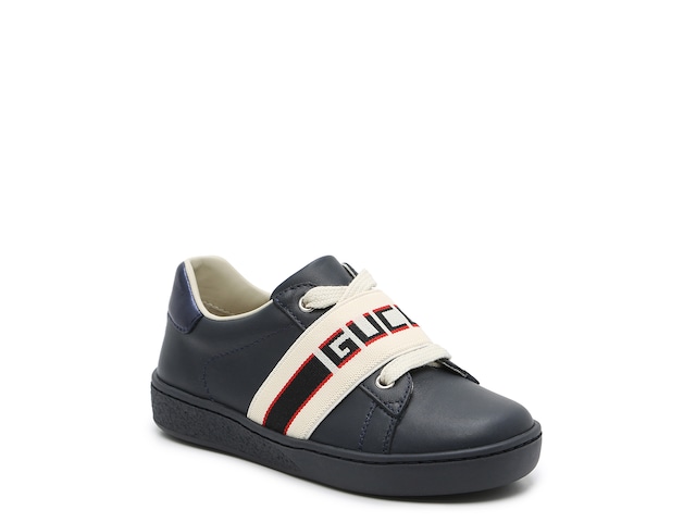 Gucci New Ace Sneaker - Kids' - Free Shipping | DSW