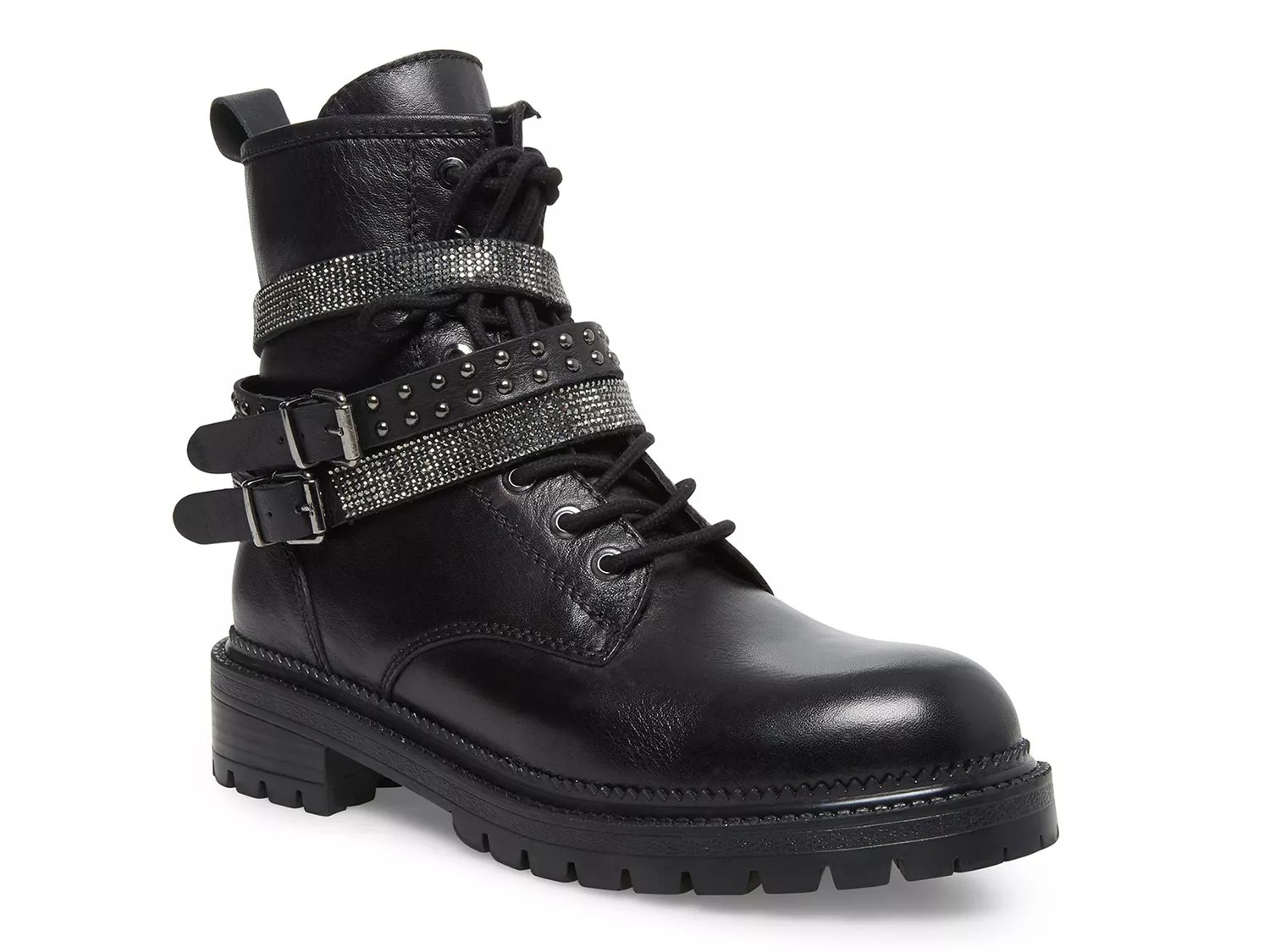 Steve madden combat store boots dsw