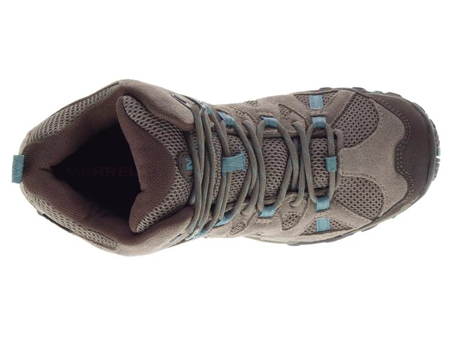 Mujer Merrell Deverta 2 Mid Waterproof Black/Blackberry