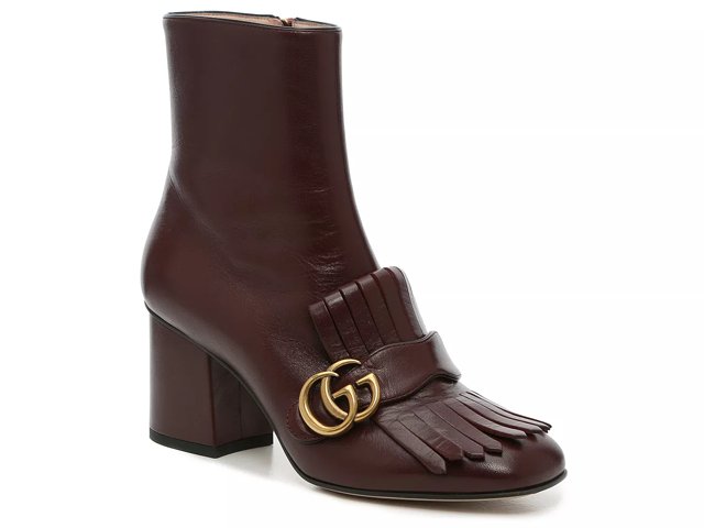 Gucci marmont bootie sales