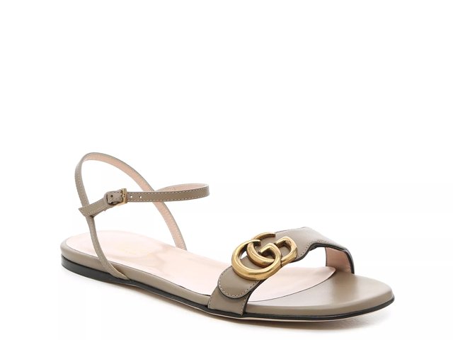 Gucci marmont sandals flat hotsell