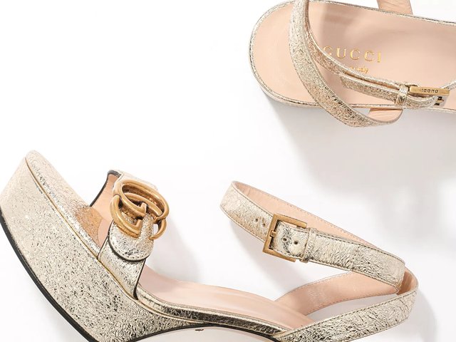 Gucci Marmont 55 Platform Sandal Dsw