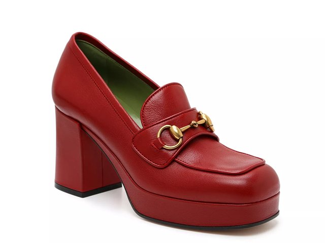 Gucci platform loafers 2025