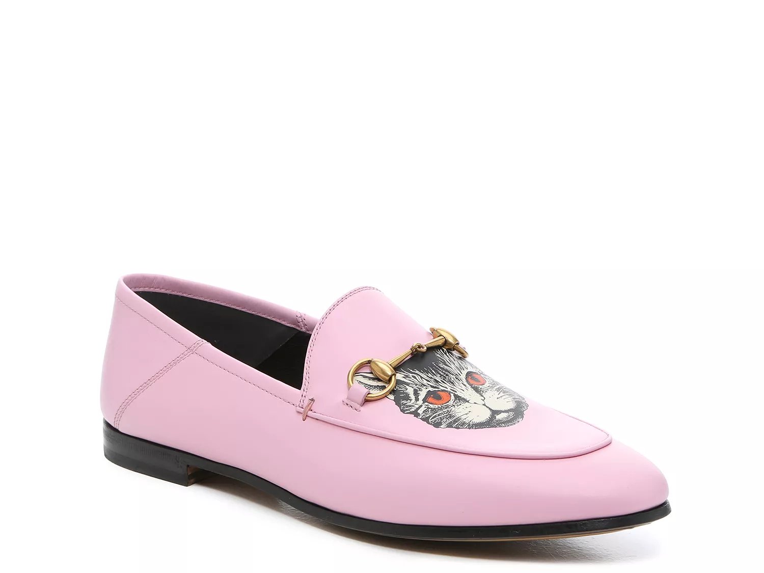 Gucci cat best sale slip on