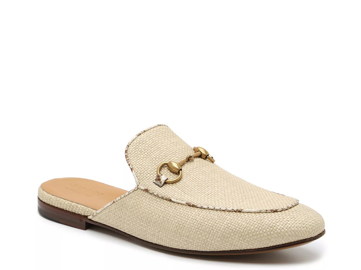 Gucci on sale raffia mules