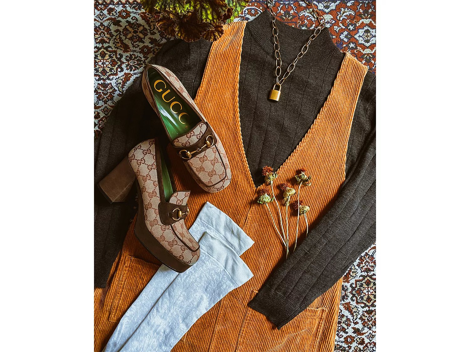 houdan 60 platform loafer